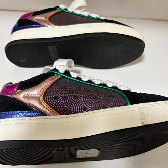 KURT GEIGER LONDON Women's Southbank Tag Platform Sneakers Sz 41 - Picture 8 of 10